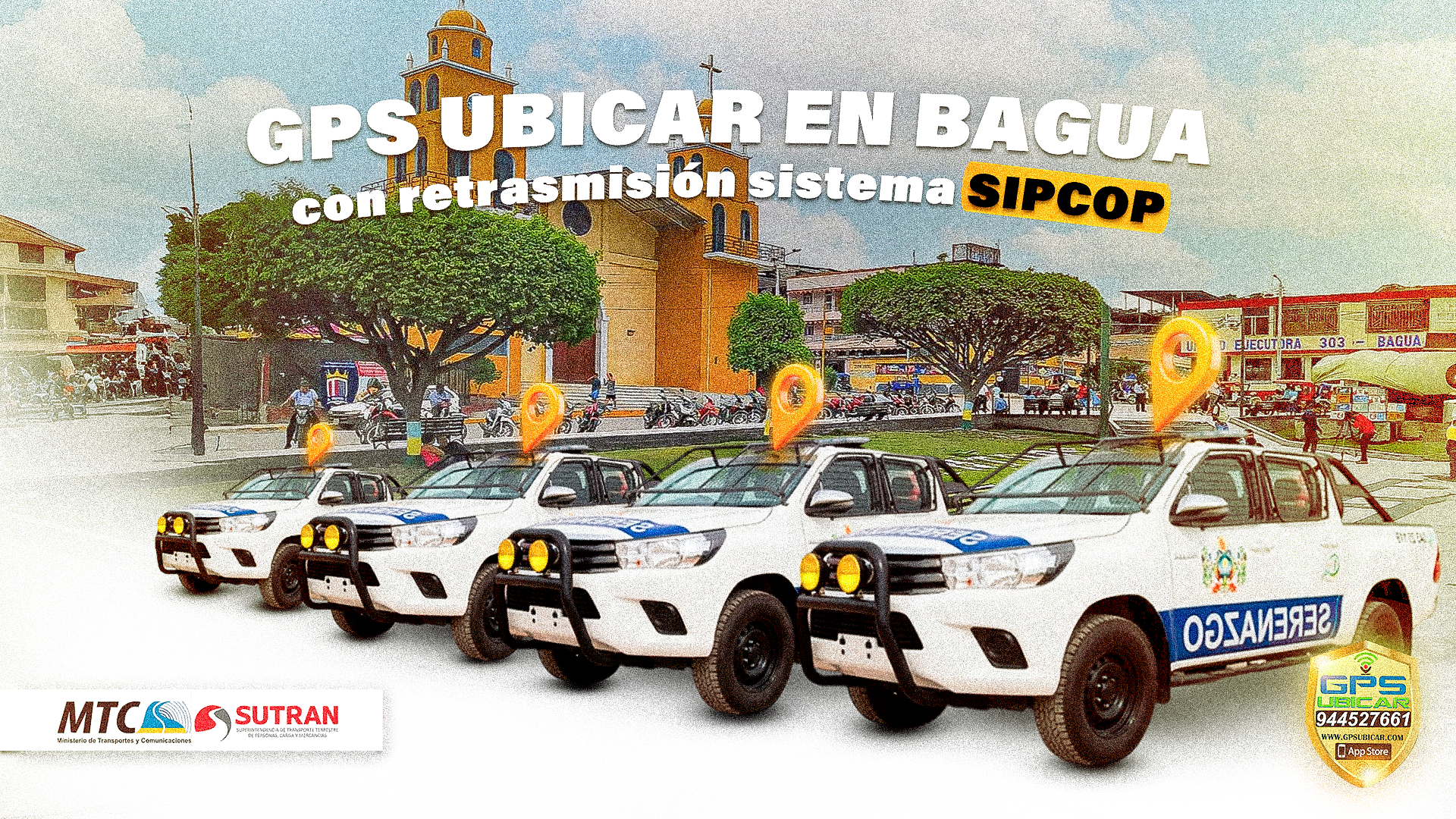 RetransmisiÃ³n Sistema SIPCOP-M Bagua Amazonas - GPS UBICAR