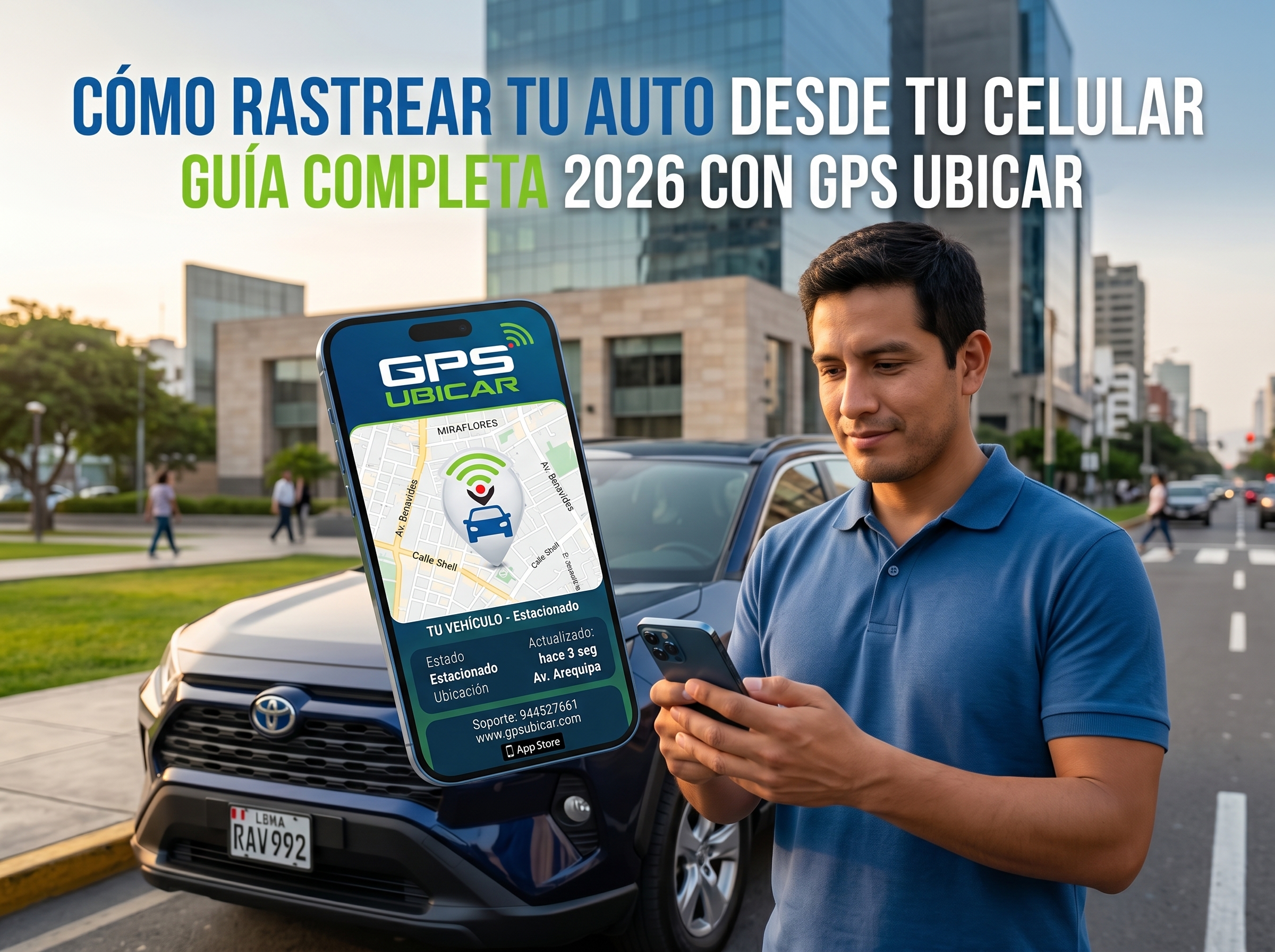 Cómo rastrear tu auto desde el celular
